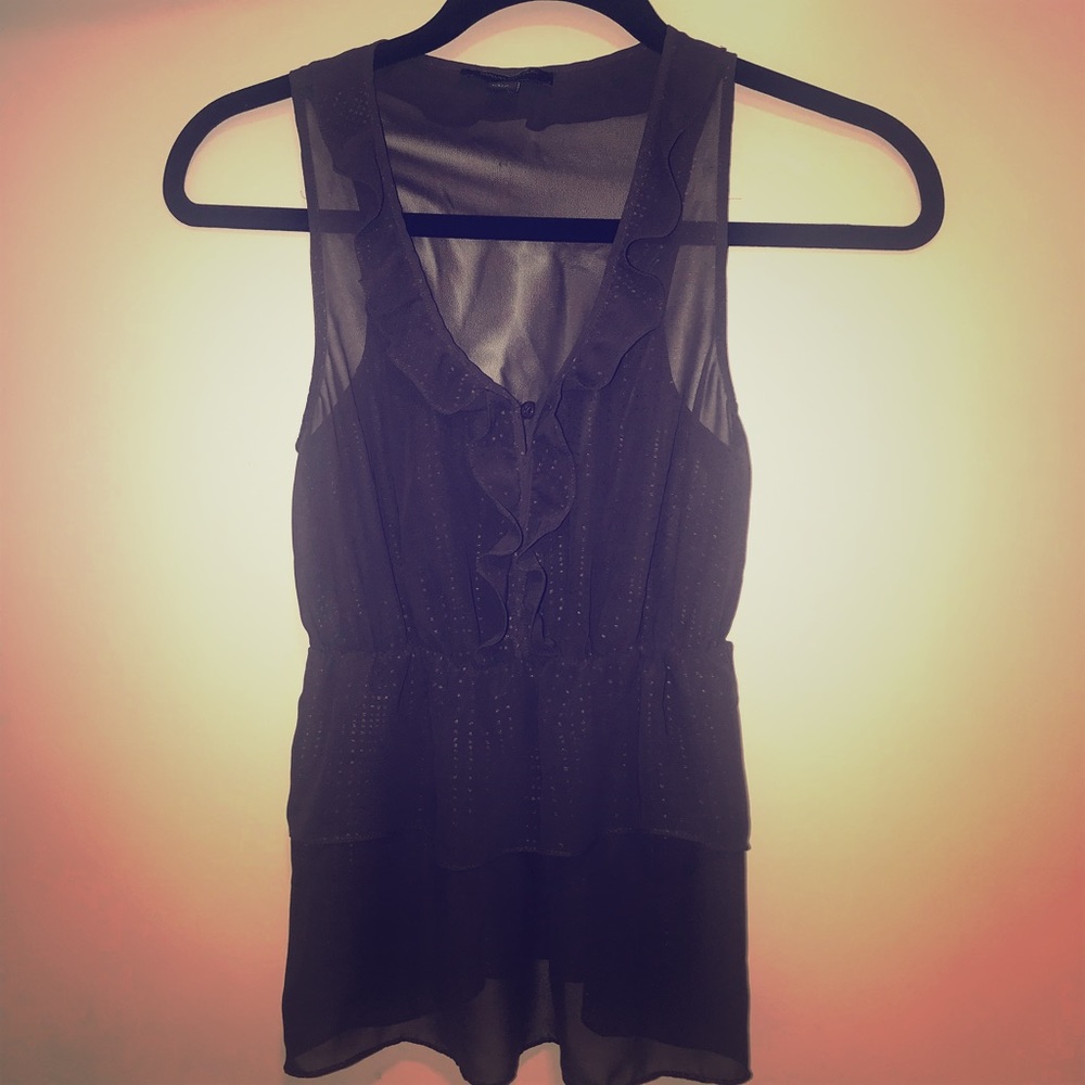 Banana Republic Ruffled Tank